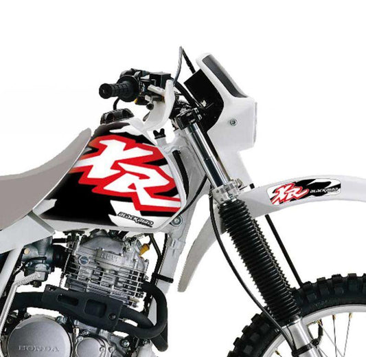 96-05 XR400 XR250 XR LOGO, BLACKBIRD 2105 DECAL KIT