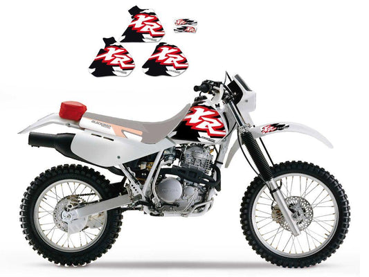 88-99 XR600 98 OEM STYLE, BLACKBIRD DECAL KIT 2106