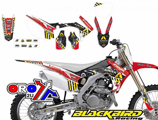 CRF250 CRF450 ARMA ENERGY, BLACKBIRD 2145F GRAPHIC KIT