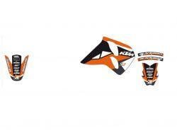 96-99 KTM LC4 DREAM-2, BLACKBIRD DECAL KIT 2533A