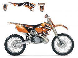 93-97 KTM250-360 DREAM 3, BLACKBIRD DECAL KIT 2531E, BB2531E