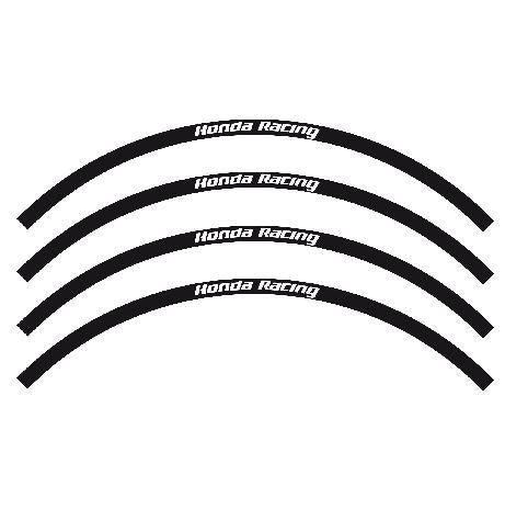 RIM STICKERS BLACK HONDA, BLACKBIRD 5068R/20
