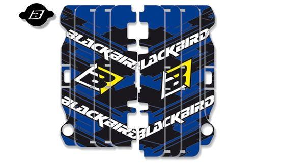 10-13 YZ250F RAD LOUVER DECAL, BLACBIRD A202