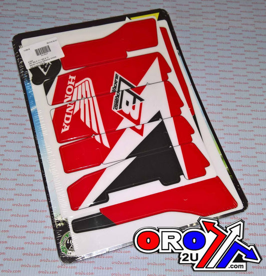 2017-19 CRF450 RAD LOUVER DECAL, BLACKBIRD A106E