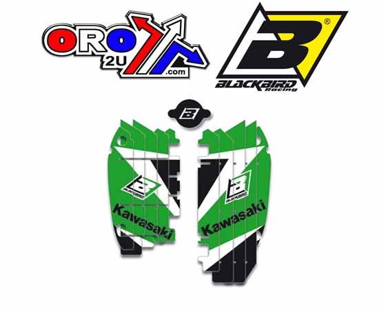 2017-20 KX250F RAD LOUVER DECALS, BLACKBIRD A404E
