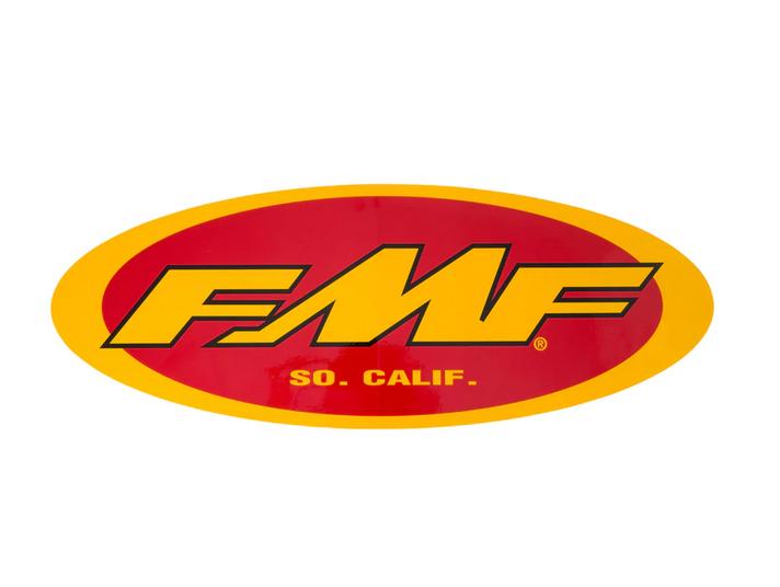 FMF 23" OVAL STICKER 010594