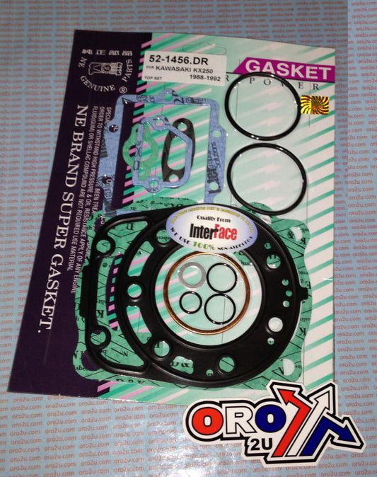 GASKET TOP SET 88-92 KX250
