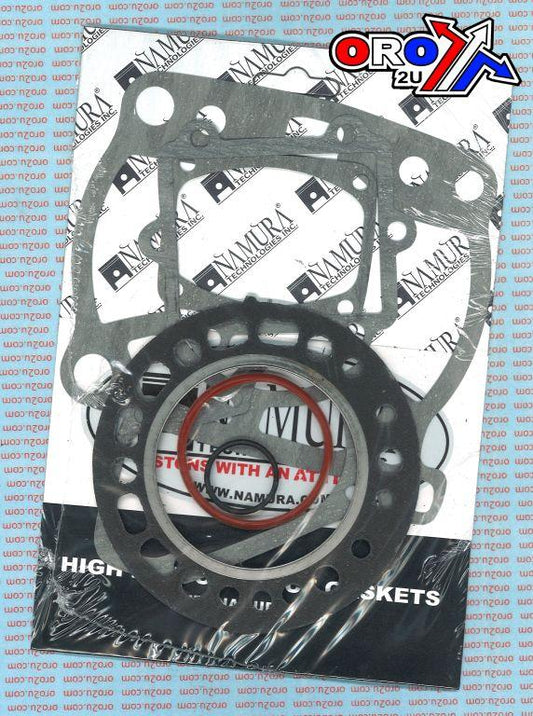 GASKET TOP SET 1989 RM250, NAMURA NX-30021T SUZUKI 7PCS