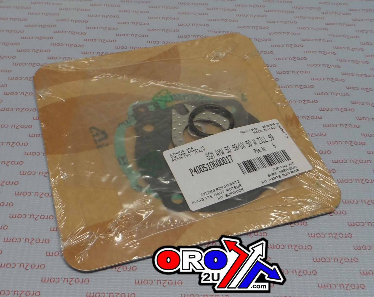 TOP END GASKET SET SUZUKI AY/UX 50 LC 97-04, ATHENA P400510600017 KATANA