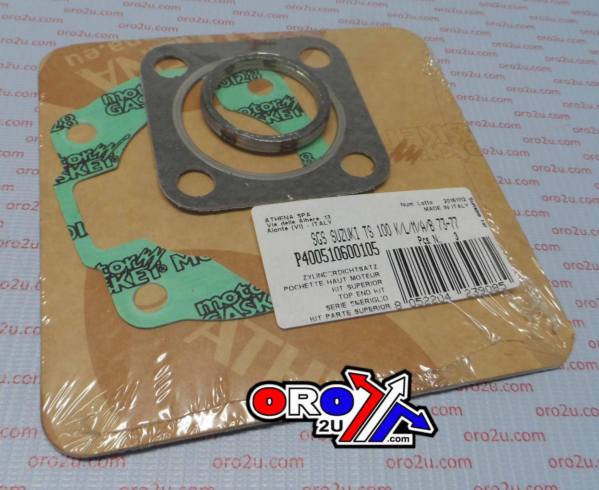 TOP END GASKET SET SUZUKI TS 100 73-77, ATHENA P400510600105