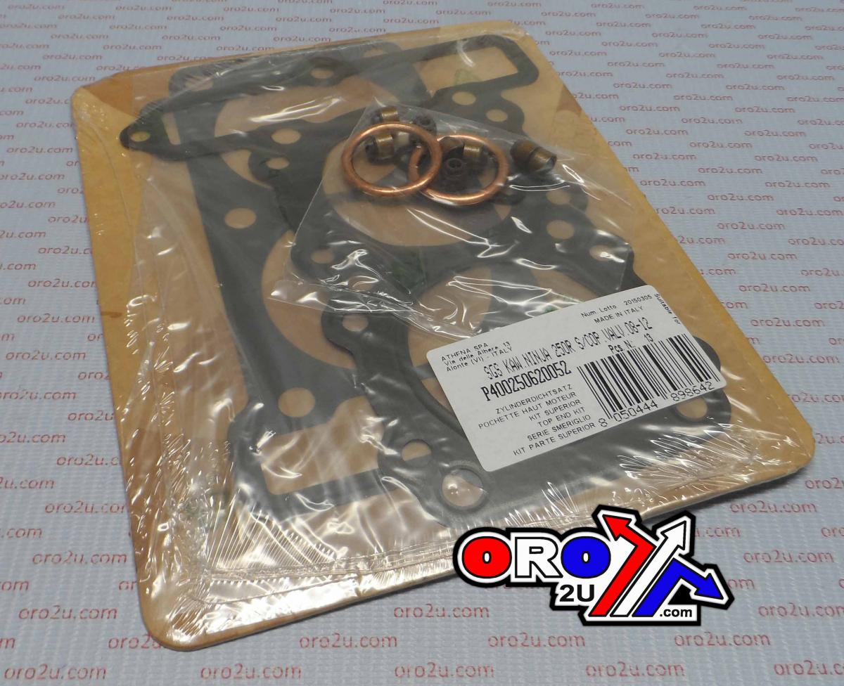 TOP END GASKET SET KAWASAKI EX 250 08-12, ATHENA P400250620052 NINJA