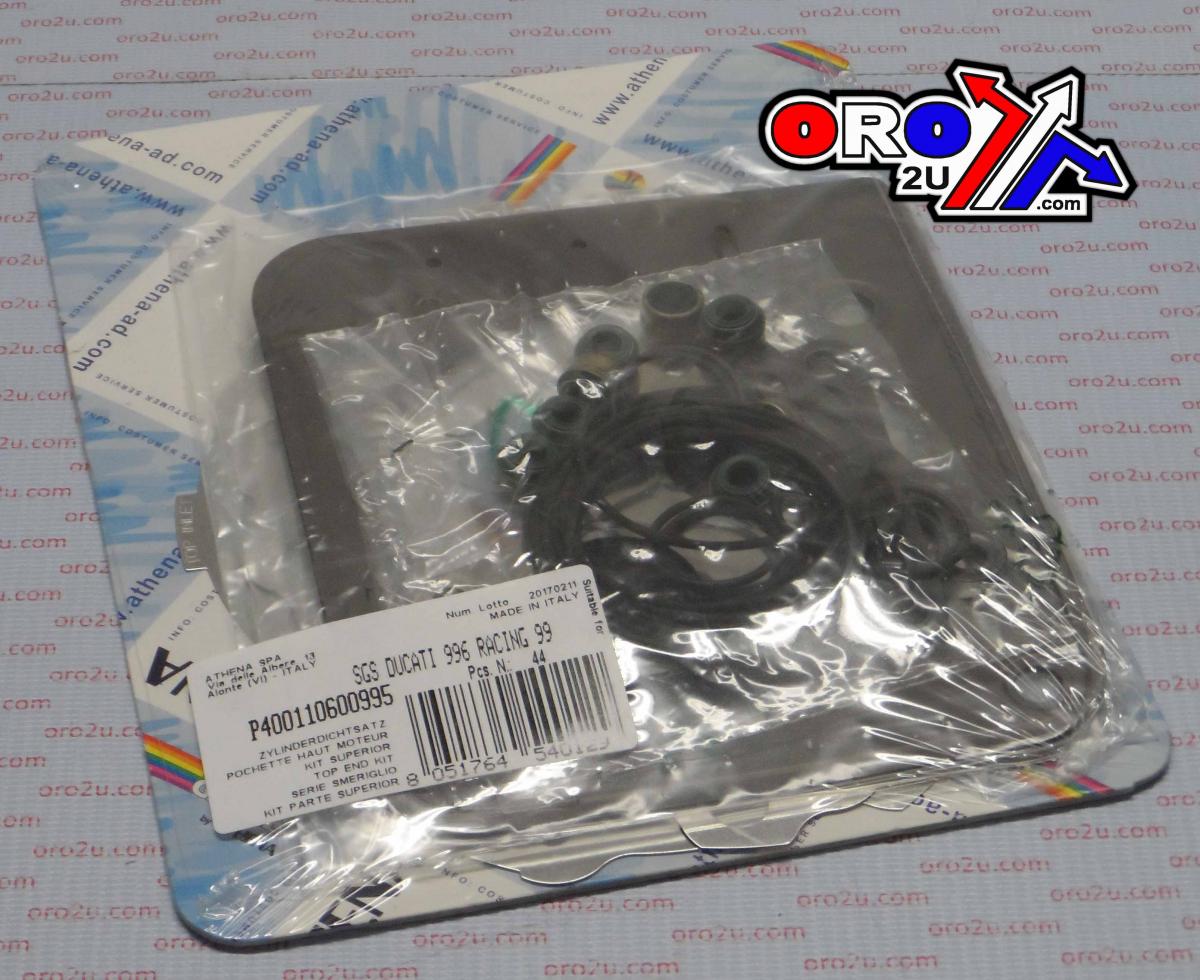 TOP END GASKET SET DUCATI 996 RACING 1999, ATHENA P400110600995