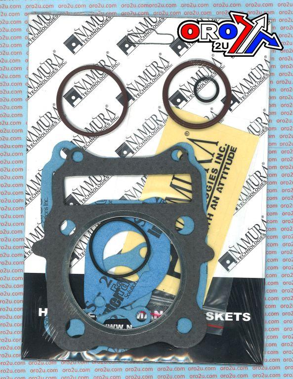 GASKET TOP SET 91-02 LT300F, NAMURA NA-30001T SUZUKI, Suzuki LT 250 S Quad sport 87-93, LT-F4WDX KING QUAD 1991-1998, LT300F KING QUAD 1999-2002