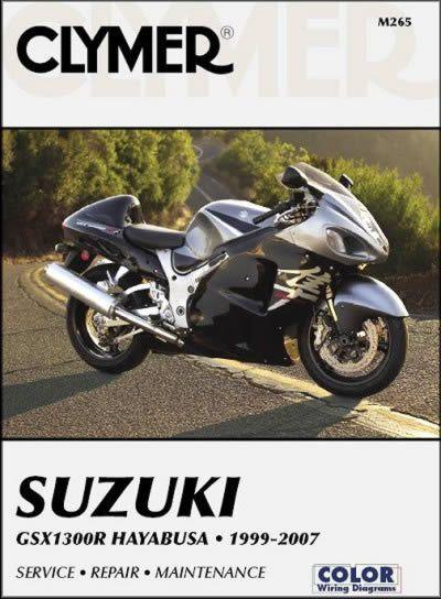 MANUAL Suzuki GSX1300R Hyabusa, CLYMER M265 REPAIR Maintenance