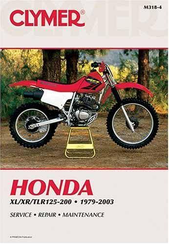 MANUAL XL XR TLR125 TLR200, CLYMER M318