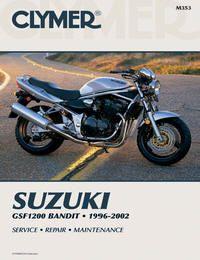 MANUAL Suzuki GSF1200 Bandit, CLYMER M353 REPAIR Maintenance