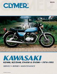 MANUAL Kawasaki KZ400, CLYMER M355 REPAIR Maintenance