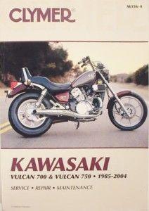 MANUAL Kawasaki Vulcan 700, CLYMER M356 REPAIR Maintenance