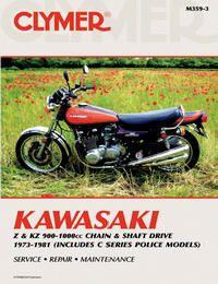 MANUAL Kawasaki Z & KZ900-1000, CLYMER M359 REPAIR Maintenance