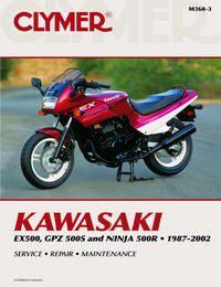 MANUAL Kawasaki EX500, GPZ500S, CLYMER M360 REPAIR Maintenance