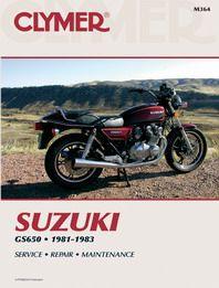 MANUAL Suzuki GS650 Fours, CLYMER M364 REPAIR Maintenance