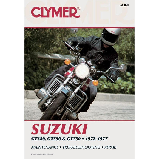 MANUAL Suzuki 380-750cc Triple, CLYMER M368 REPAIR Maintenance