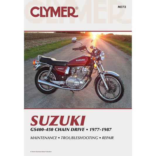 MANUAL Suzuki GS400-450 77-87, CLYMER M372 REPAIR Maintenance