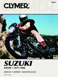 MANUAL Suzuki GS550 1977-86, CLYMER M373 REPAIR Maintenance