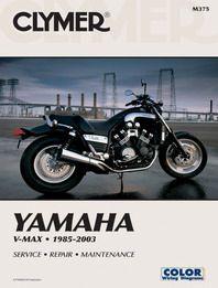 MANUAL Fours V-MAX 1985-2003, CLYMER M375 REPAIR Maintenance