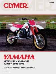 MANUAL YZ125-490 85-87 CLYMER