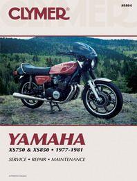 MANUAL XS750 & XS850 1977-81, CLYMER M404 REPAIR Maintenance