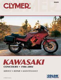 MANUAL Kawasaki Concours, CLYMER M409 REPAIR Maintenance