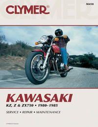 MANUAL Kawasaki KZ,Z & ZX750, CLYMER M450 REPAIR Maintenance