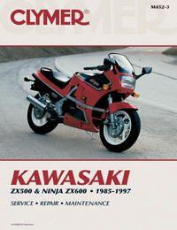 MANUAL Kawasaki ZX500 & Ninja, CLYMER M452 REPAIR Maintenance