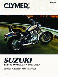 MANUAL Suzuki VS1400 Intruder, CLYMER M482 REPAIR Maintenance