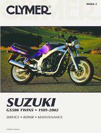 MANUAL Suzuki Twins GS500, CLYMER M484 REPAIR Maintenance