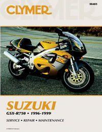 MANUAL Suzuki GSX-R750 (96-99), CLYMER M485 REPAIR Maintenance