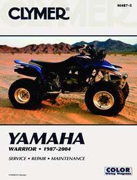 MANUAL YFM350X WARRIOR CLYMER