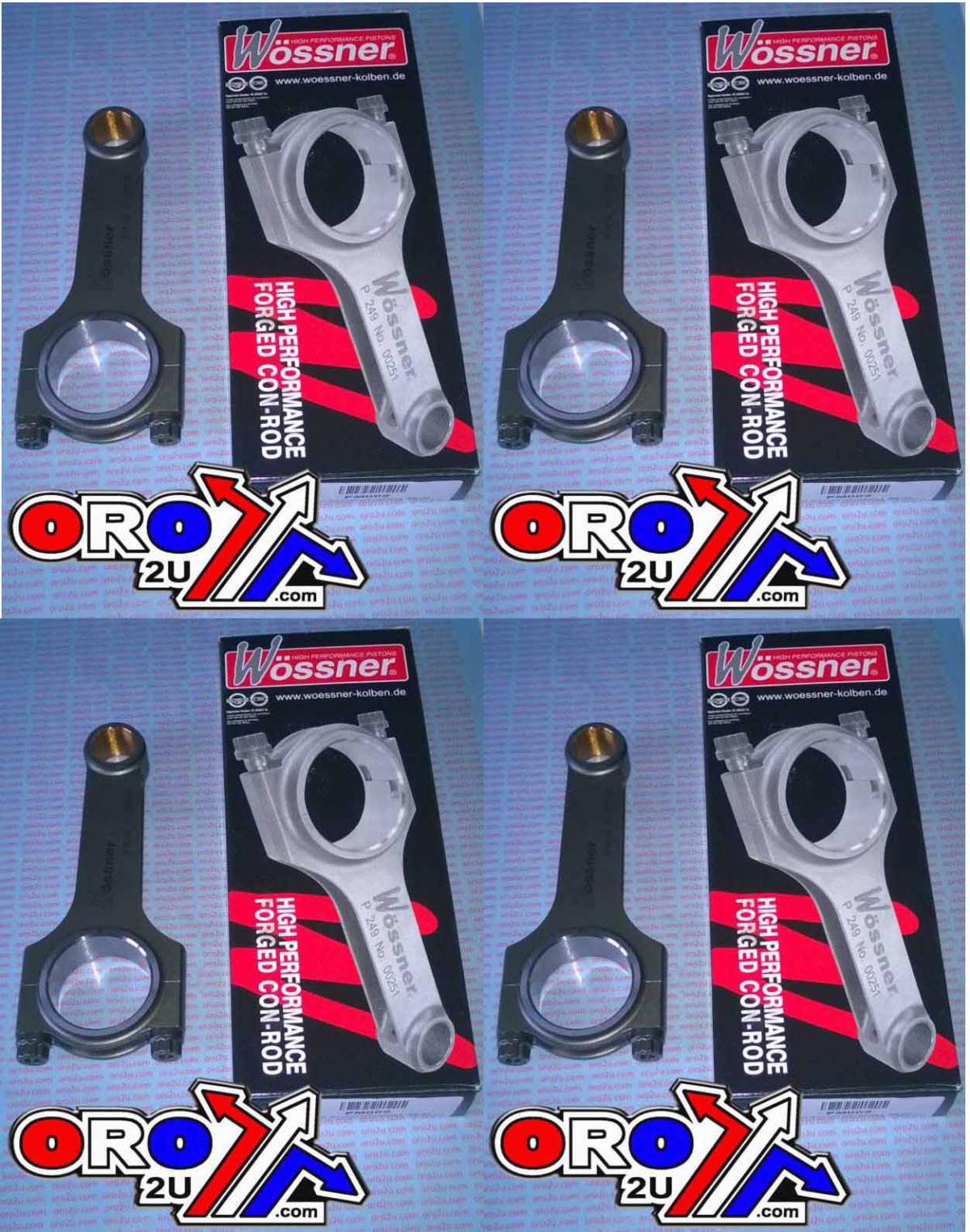 CONNECTING ROD SET4 SUZUKI WOSSNER KPM005