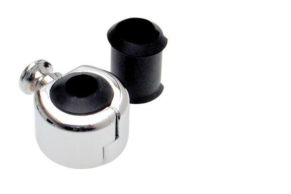 SINGLE CABLE HOLDER CHROME, MOTION PRO 11-0049, MP11-0049, 02-711.MP