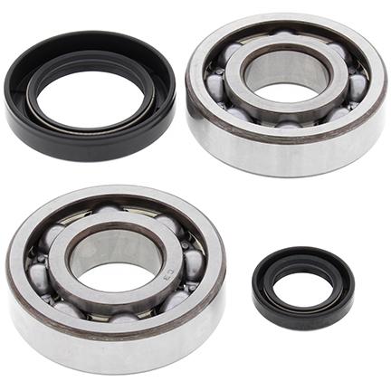 CRANKSHAFT BEARING & SEAL KIT, ALLBALLS 24-1004 CR250 CR500