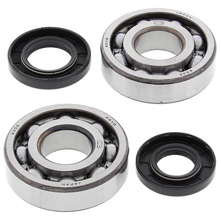 CRANKSHAFT BEARING & SEAL KIT, ALLBALLS 24-1009 KXT250 atv