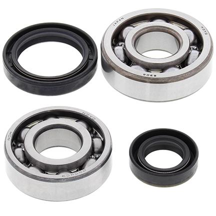 CRANKSHAFT BEARING & SEAL KIT, ALLBALLS 24-1013 RM80 86-88
