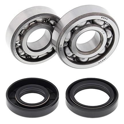 CRANKSHAFT BEARING & SEAL KIT, ALLBALLS 24-1023 YZ80 YZ85