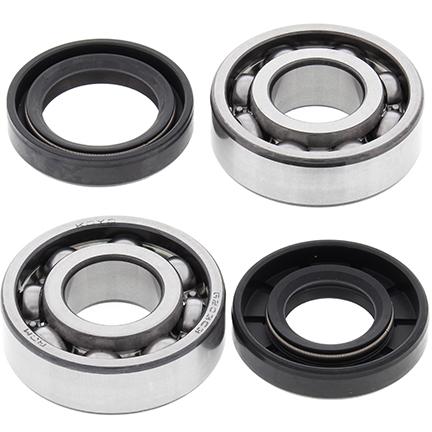 CRANKSHAFT BEARING & SEAL KIT, ALLBALLS 24-1061 PW50 QT50