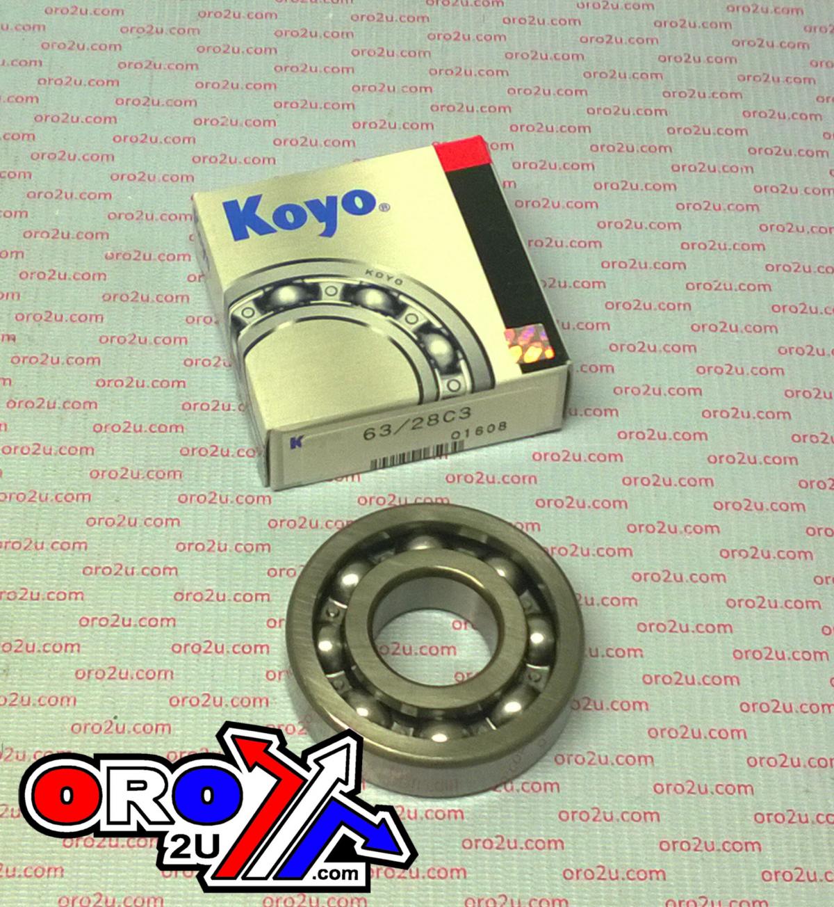 BEARING 63/28 C3 KOYO 28x68x18, 23.6328C3, 63/28C3-KOYO, BEA078