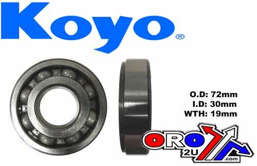 BEARING C3 30x72x19 OPEN KOYO, 83C072CSH2-9TCS36 93306-30633