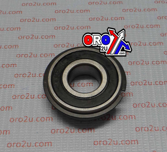 BEARING 6203NSL-2RS SEALED NR, 17x40x12 Grooved With Clip