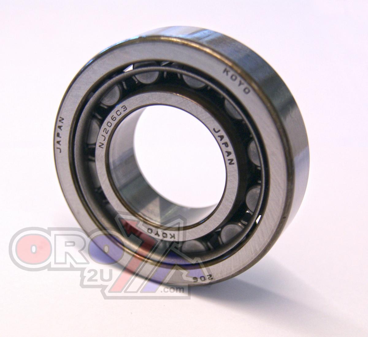 BEARING NJ206 C3 30x62x16, KOYO KTM 50330082000