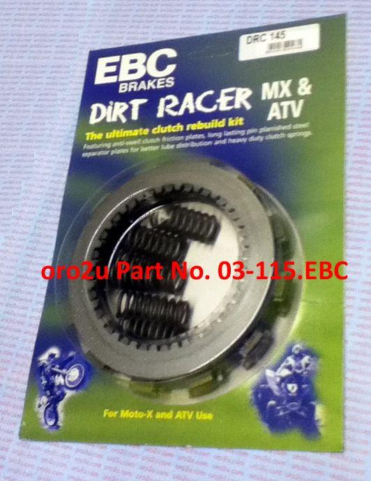 CLUTCH PLATE KIT DRC145 KTM, 125/150 SX,EXC,XC EBC DRC145, Dirt Race Clutch